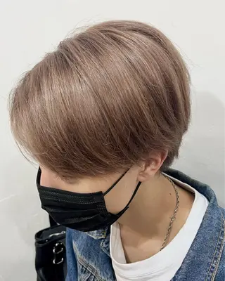 ショート カラー メンズ AYVY Hair&Spa 北千住所属・AYVY【アイヴィ】 北千住🦋AYAKAのヘアスタイル