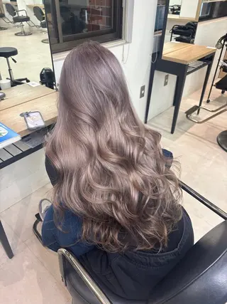 ロング カラー ️🩵RINKA/ 艶color🩵のヘアスタイル