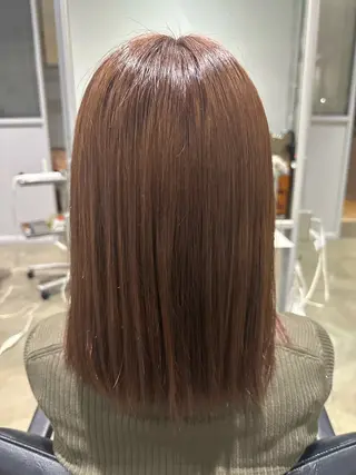 ミディアム Helena ゆかのヘアスタイル