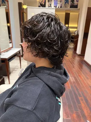 ショート パーマ ✂︎正木 克拓のヘアスタイル
