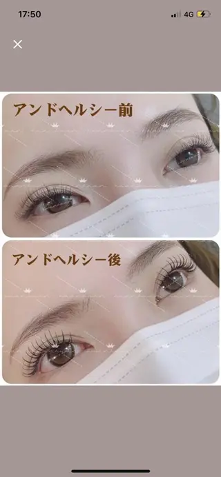 マツエク・マツパ An beauty 池袋のマツエク・マツパデザイン