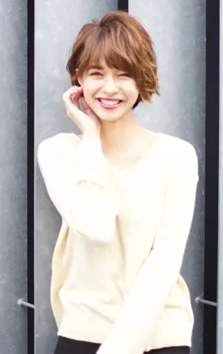 ショート 渋谷レイヤーカット❌ 縮毛矯正専門/武田涼のヘアスタイル