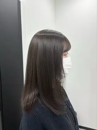 セミロング 太田 百合花のヘアスタイル