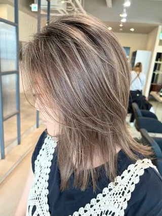 カラー HIRO ✂︎のヘアスタイル