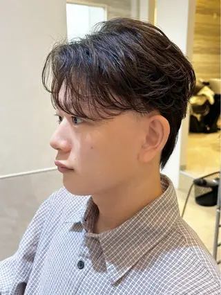 パーマ メンズ 高橋一平 モデル様募集中のヘアスタイル