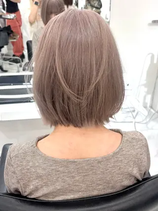 ミディアム カラー 🩶大人韓国ヘア 渋谷/Satsukiのヘアスタイル