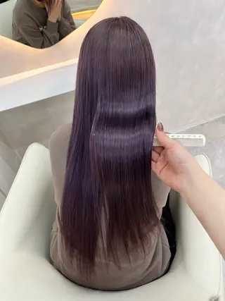 ロング カラー 🫧みひろ🫧カット カラーモデル募集のヘアスタイル