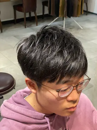 メンズ 寒河江 真希のヘアスタイル