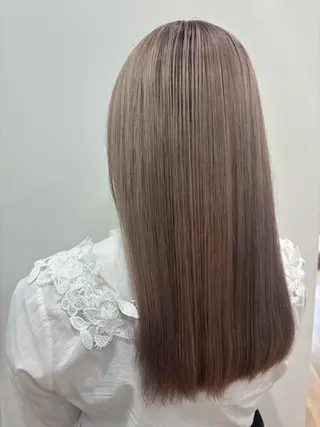 ロング カラー ひらち まいののヘアスタイル