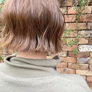 カラー sato harunaのヘアスタイル