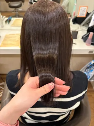 セミロング レイヤー×ハイライト 🌷RINA🌷のヘアスタイル