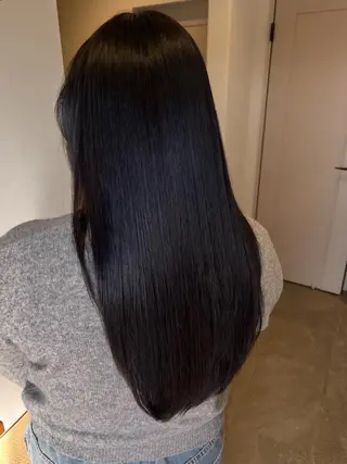 ロング パーマ 堀越 エリのヘアスタイル