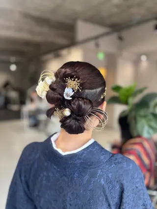 ヘアアレンジ 長崎 紗南のヘアスタイル