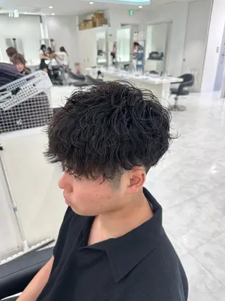 ショート パーマ メンズ 🐺韓国風メンズ特化 あさひ🐺のヘアスタイル