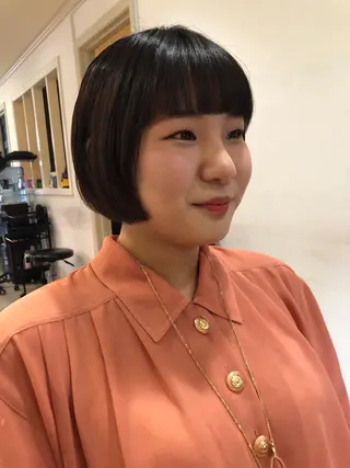 ショート NOUN所属・eri kinjoのヘアスタイル