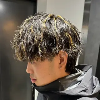 パーマ メンズ 🔥フェザーパーマ 特化🔥勇斗のヘアスタイル