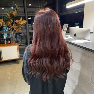 ロング カラー 後藤 香乃のヘアスタイル