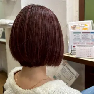 ショート カラー 無料モデル募集中🫧 田村 羽夏のヘアスタイル