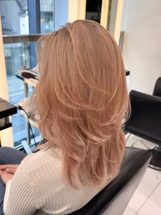 ミディアム 🌷︎⸝菅原 美優🌷のヘアスタイル