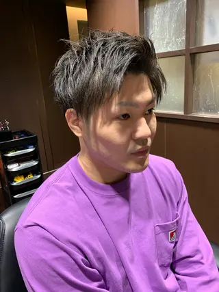ショート メンズ 羽木 隆徒のヘアスタイル