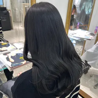 ロング カラー 透明感カラー 古山 結季🌙🖤のヘアスタイル