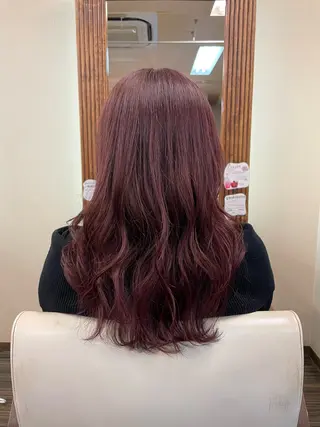 ロング カラー 高取大将 /髪質改善/艶髪のヘアスタイル