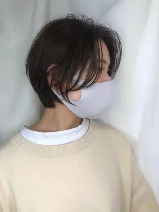 ショート 早瀬裕之 パーマのヘアスタイル