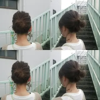 ヘアアレンジ 今中 小百合のヘアスタイル