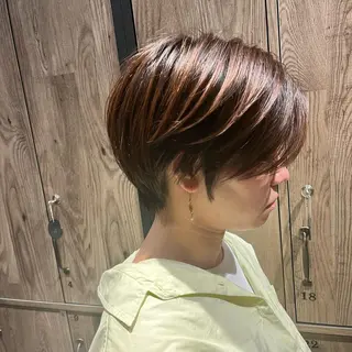 ショート 角田 雅行のヘアスタイル