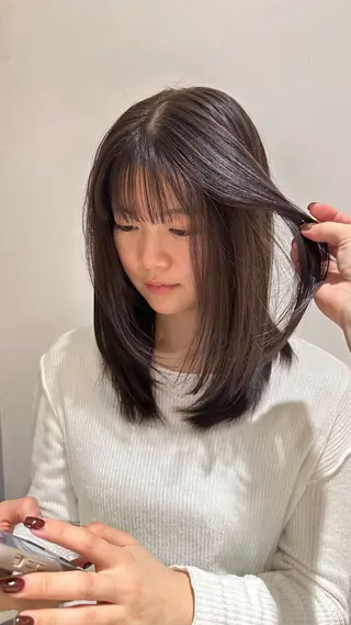 カラー naturalカラー / Rukaのヘアスタイル