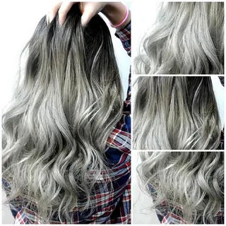 ミディアム カラー ヘアアレンジ 次世代シールエクステ 錦糸町 小泉 朋之のヘアスタイル