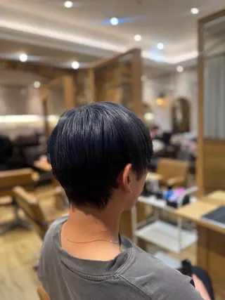 カラー メンズ 透明感カラー💜 モテ髪 空陽💙のヘアスタイル