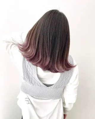 ミディアム ✨美髪透明感ソムリエ ✨💎KAZU💎のヘアスタイル