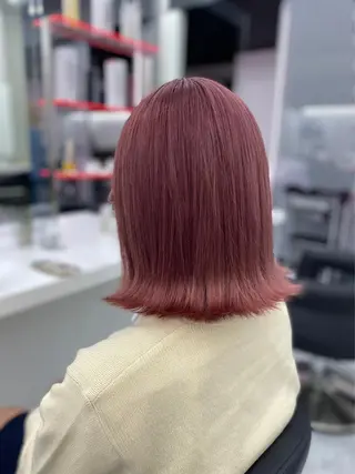 ミディアム カラー men's特化 値段以上の仕上がりにのヘアスタイル