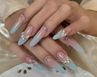 キッズ By moonネイル 🌷ワンホン/韓国風のネイルデザイン