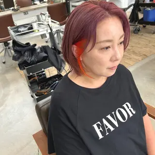 ショート 綿貫 美雪のヘアスタイル