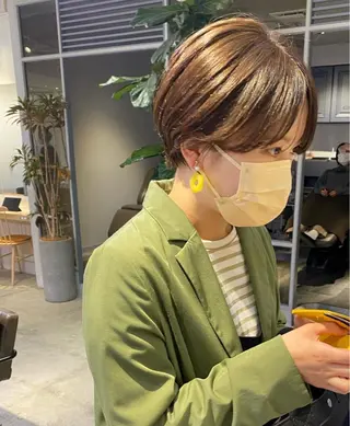 ショート 表参道レイヤー Kinoのヘアスタイル