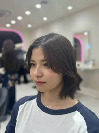 ショート カラー 🤍韓国大人っぽ ベージュMAI🤍のヘアスタイル