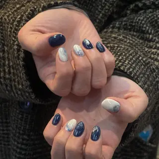 ネイル 個性派✴︎ジャケ写 ネイル🦋mire-のネイルデザイン