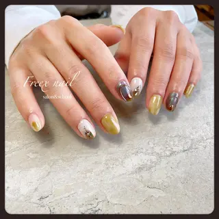 ネイル freex nail /ニュアンス/個性派のネイルデザイン