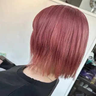 ミディアム 三原 友美のヘアスタイル