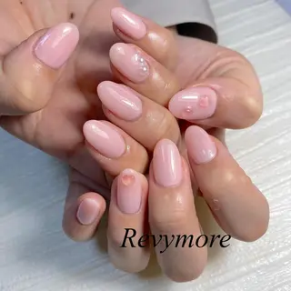 ショート ネイル nail salon Revymoreのネイルデザイン