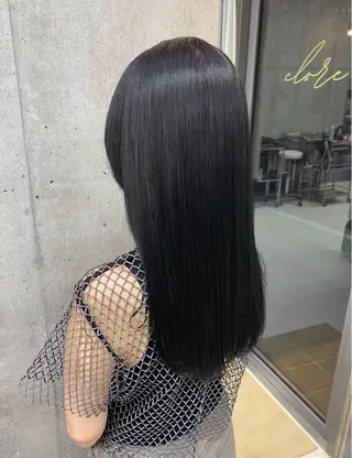 セミロング うる艶ヘア♡韓国好き 透明感　shotaのヘアスタイル