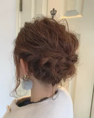 hub hair レイヤー/透明感のヘアスタイル