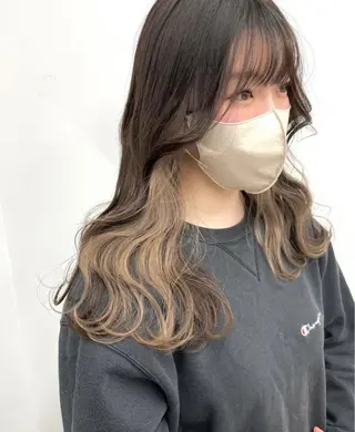 ロング カラー パーマ ヘアアレンジ メンズ キッズ ネイル マツエク・マツパ アイブロウ ブリーチ　ハイトーン 特化🌈フジタハルキのヘアスタイル