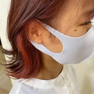 カラー SALOWIN栄 高須大貴のヘアスタイル