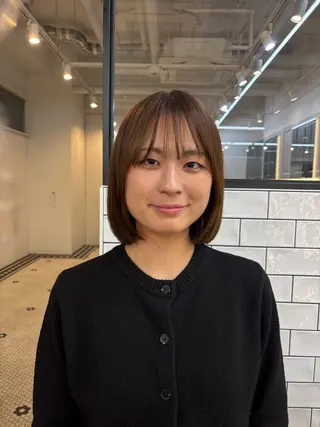 ショート カラー ハードパーマ Rico💜のヘアスタイル