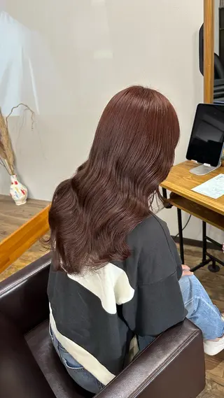 ロング カラー AO hair studio所属・minami ♡のヘアスタイル