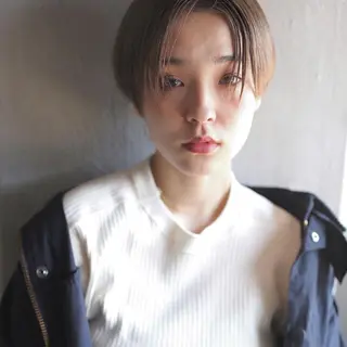 ショート カラー 坂本 裕介/パーマのヘアスタイル