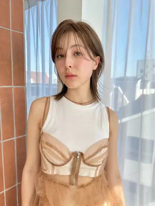 ミディアム カットモデル募集中 🎀美帆のヘアスタイル